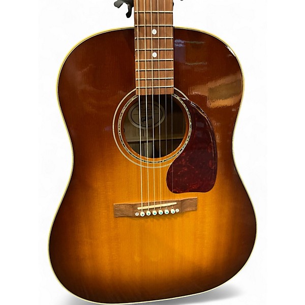 Used 2017 Gibson J15 WALNUT BURST Acoustic Electric Guitar