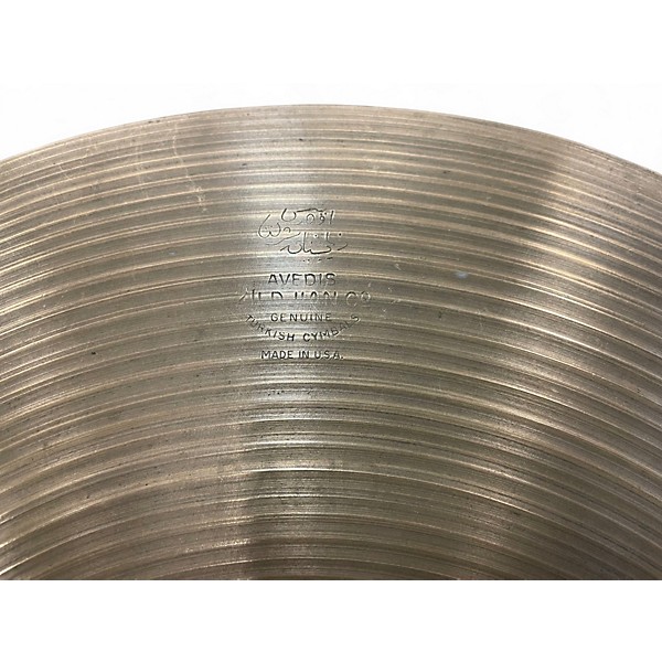 Used Zildjian 15in BAND CYMBAL Cymbal