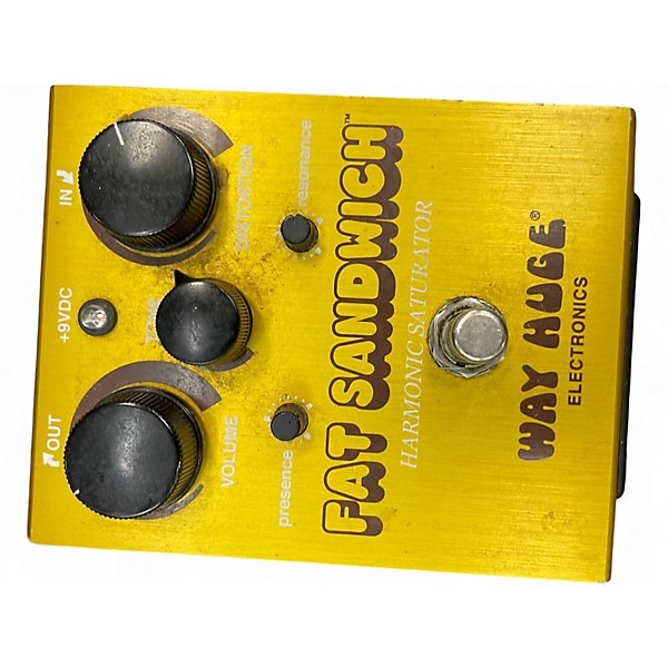Used Way Huge Electronics WHE301 Fat Sandwich Harmonic Saturator Distortion Effect Pedal