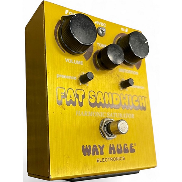 Used Way Huge Electronics WHE301 Fat Sandwich Harmonic Saturator Distortion Effect Pedal