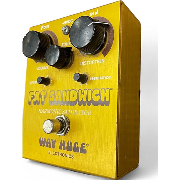 Used Way Huge Electronics WHE301 Fat Sandwich Harmonic Saturator Distortion Effect Pedal