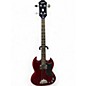 Used Epiphone SG BASS Red Electric Bass Guitar thumbnail
