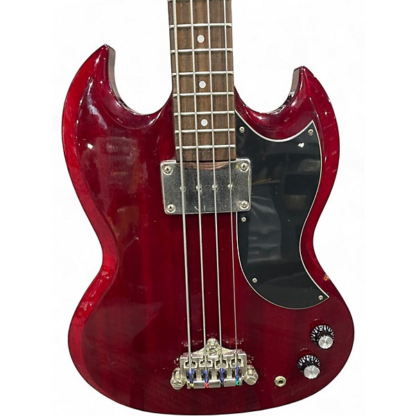 Used Epiphone SG BASS Red Electric Bass Guitar
