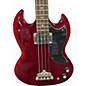 Used Epiphone SG BASS Red Electric Bass Guitar