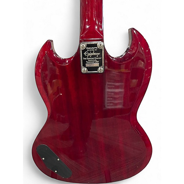 Used Epiphone SG BASS Red Electric Bass Guitar