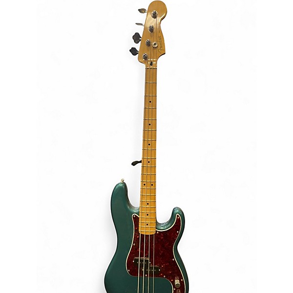 Used Fender Player Precision Bass Ocean Turquoise Electric Bass Guitar
