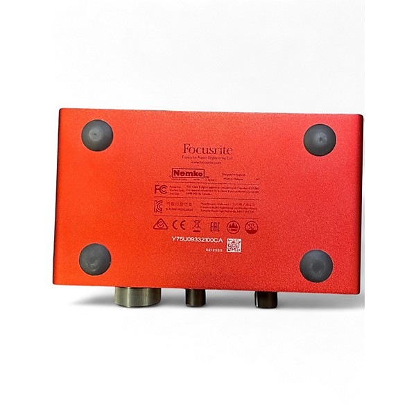 Used Focusrite Scarlett Solo Gen 3 Audio Interface