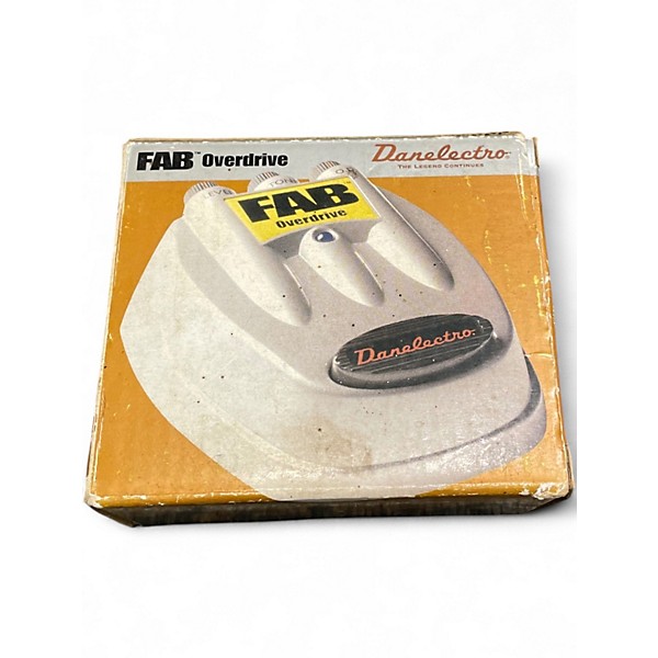 Used Danelectro Fab Overdrive Effect Pedal