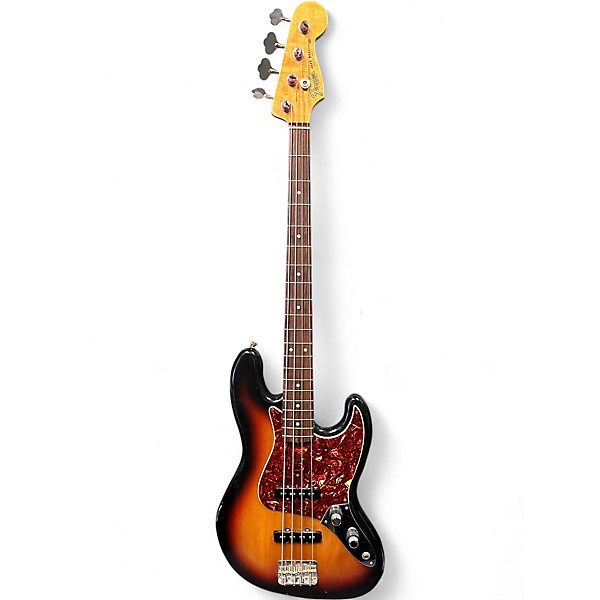 Used Fender AMERICAN VINTAGE REISSUE JAZZ BASS SUBURST Electric Bass Guitar