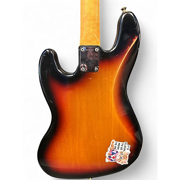 Used Fender AMERICAN VINTAGE REISSUE JAZZ BASS SUBURST Electric Bass Guitar