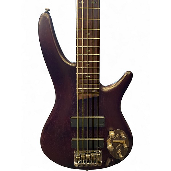 Used Ibanez SR505 5 String NATURAL Electric Bass Guitar