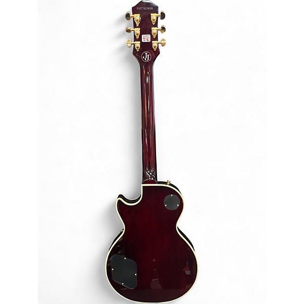 Used Epiphone Jerry Cantrell "Wino" Les Paul Custom Wine Red Solid Body Electric Guitar