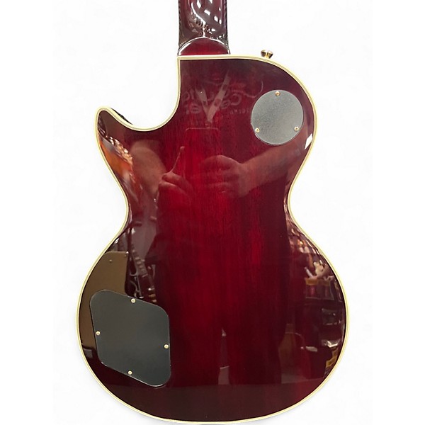 Used Epiphone Jerry Cantrell "Wino" Les Paul Custom Wine Red Solid Body Electric Guitar