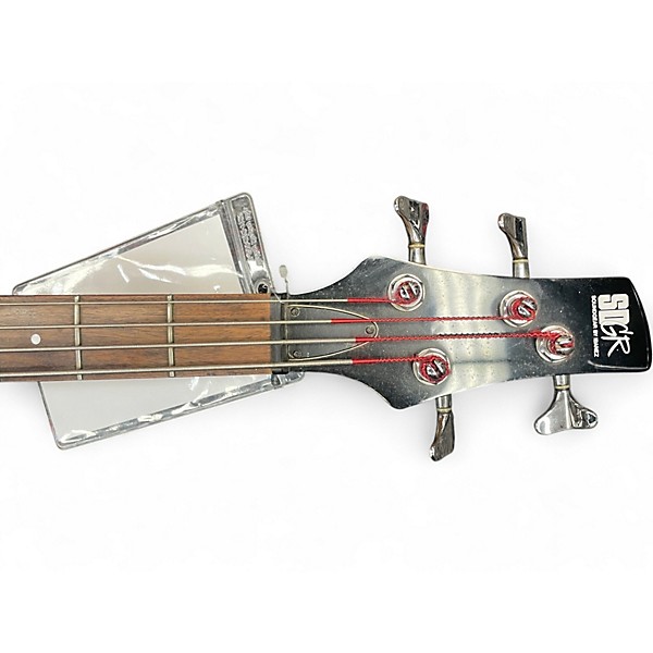 Used Ibanez SR300 Left Handed Black Electric Bass Guitar