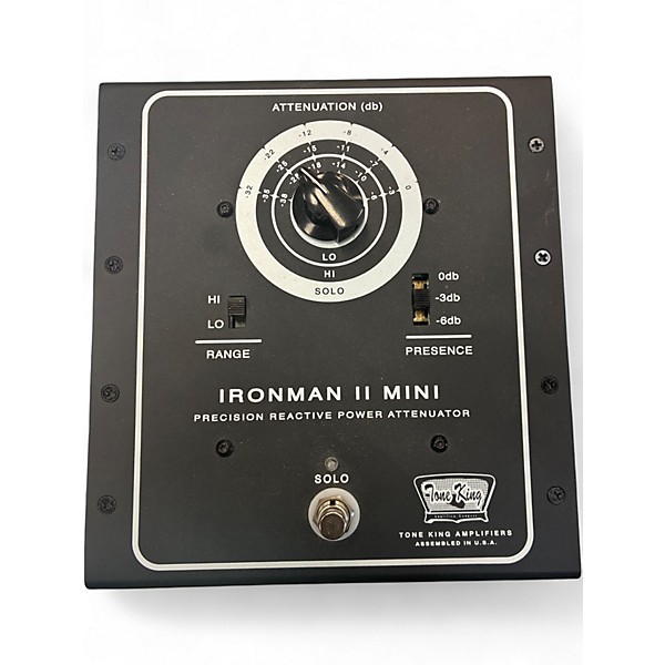 Used Tone King IRON MAN II MINI POWER ATTENUATOR Power Conditioner