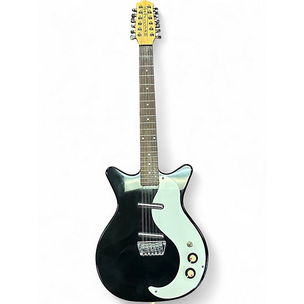 Used Danelectro 12-STRING ELECTRIC Black Solid Body Electric Guitar