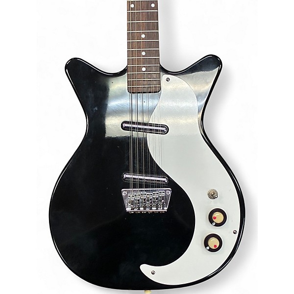 Used Danelectro 12-STRING ELECTRIC Black Solid Body Electric Guitar