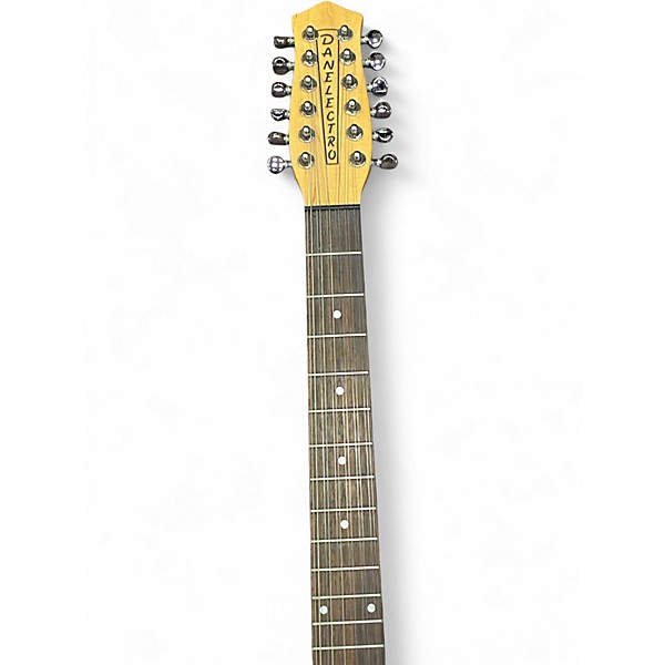 Used Danelectro 12-STRING ELECTRIC Black Solid Body Electric Guitar