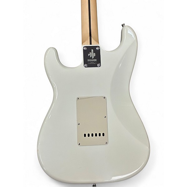 Used Donner Seeker White Solid Body Electric Guitar
