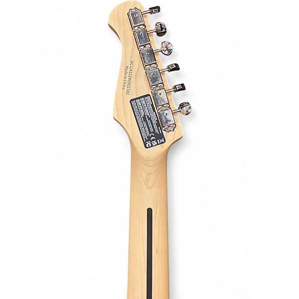 Used Donner Seeker White Solid Body Electric Guitar
