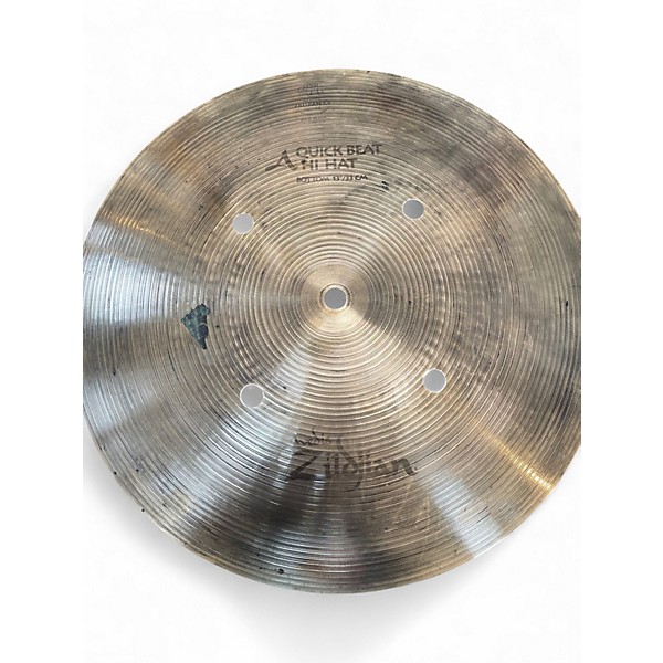 Used Zildjian 13in Quick Beat Hi Hat Pair Cymbal