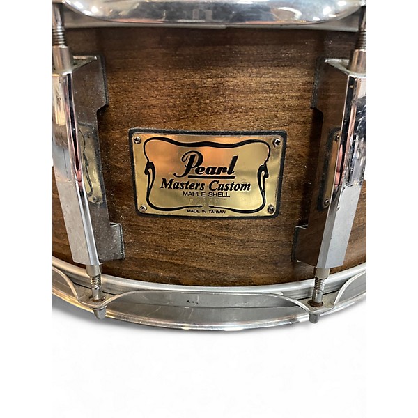 Used Pearl 6X14 MASTERS CUSTOM MAPLE DARK MAPLE Drum
