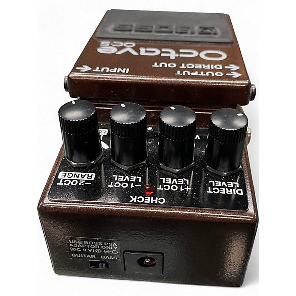 Used BOSS OC5 OCTAVE Effect Pedal