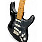 Used Squier Standard Stratocaster Black Solid Body Electric Guitar
