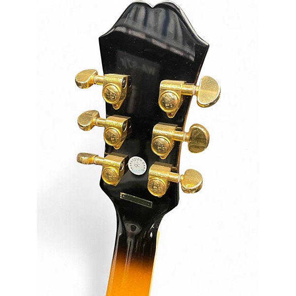 Used Epiphone EJ200SCE Vintage Sunburst Acoustic Electric Guitar
