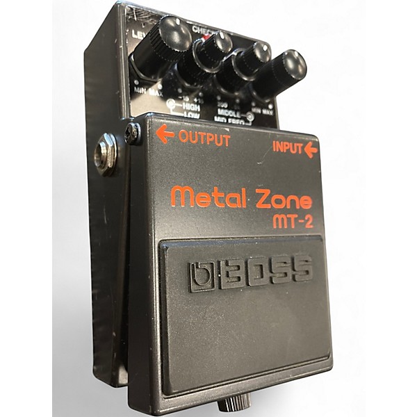 Used BOSS MT2 Metal Zone Distortion Effect Pedal
