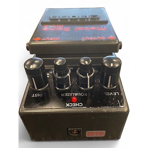 Used BOSS MT2 Metal Zone Distortion Effect Pedal