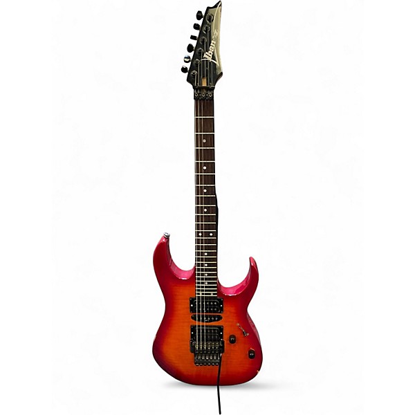 Vintage 1991 Ibanez RG570 SUNBURST Solid Body Electric Guitar