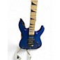 Used Jackson JS34Q Dinky Trans Blue Solid Body Electric Guitar