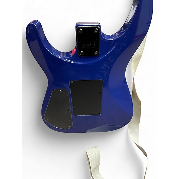Used Jackson JS34Q Dinky Trans Blue Solid Body Electric Guitar