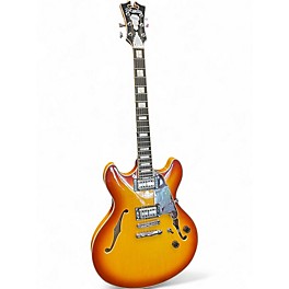 Used D'Angelico Premier Series DC XT Iced Tea Hollow Body Electric Guitar