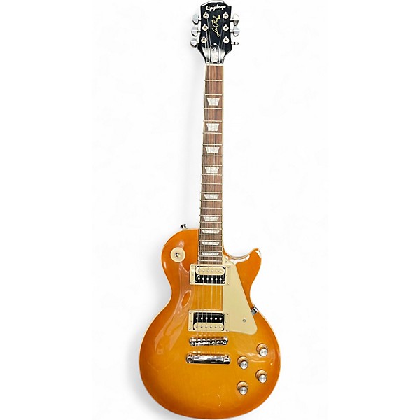 Used Epiphone Les Paul Classic Honey Burst Solid Body Electric Guitar