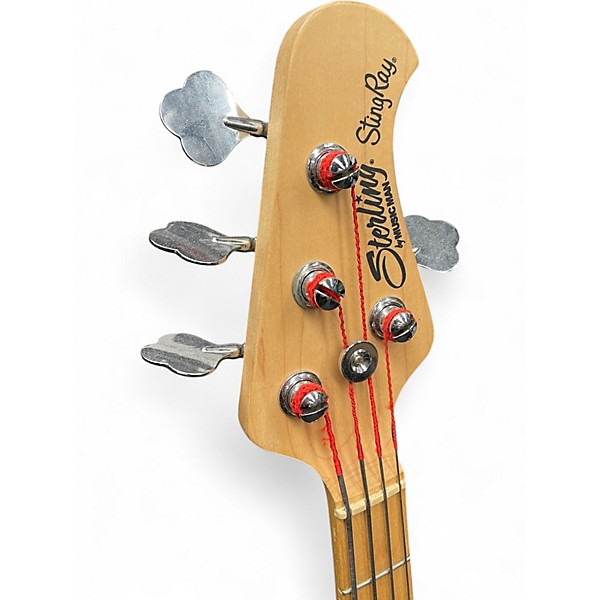 Used Sterling by Music Man Stingray Short Scale Sunburst Electric Bass Guitar