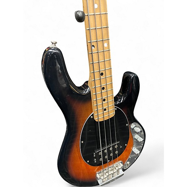 Used Sterling by Music Man Stingray Short Scale Sunburst Electric Bass Guitar