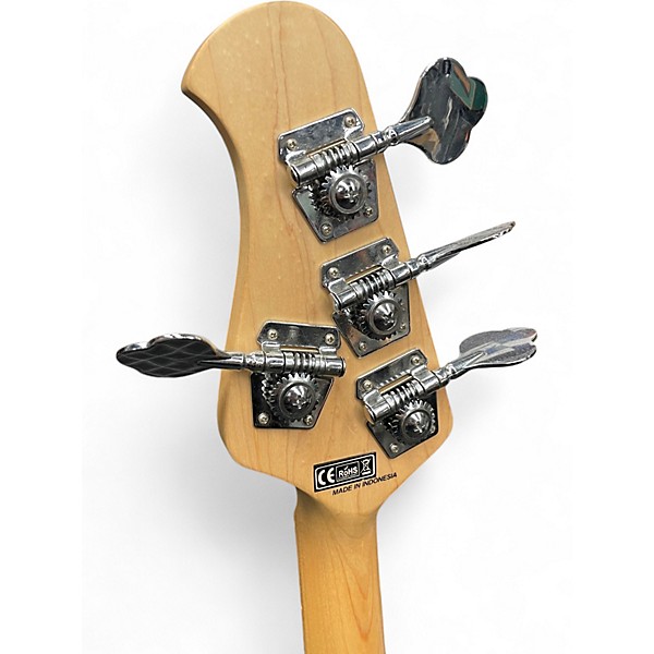 Used Sterling by Music Man Stingray Short Scale Sunburst Electric Bass Guitar