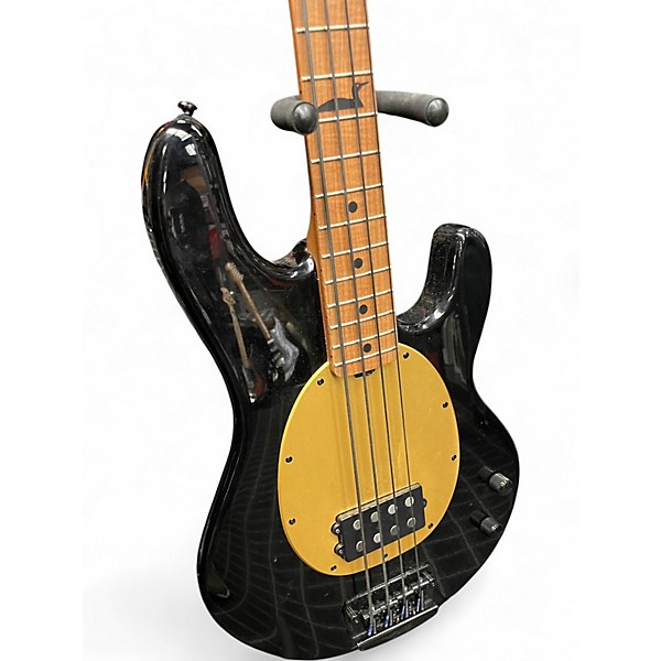 Used Sterling by Music Man Pete Wentz Signature Stingray Black Electric Bass Guitar