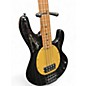 Used Sterling by Music Man Pete Wentz Signature Stingray Black Electric Bass Guitar