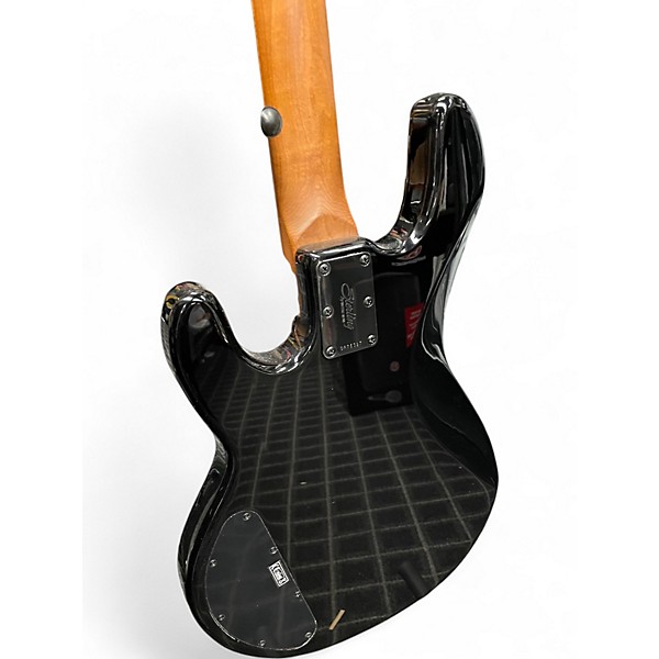 Used Sterling by Music Man Pete Wentz Signature Stingray Black Electric Bass Guitar