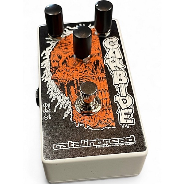 Used Catalinbread CARBIDE ORANGE BLACK Effect Pedal