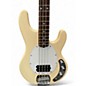 Used Sterling by Music Man Sub 4 Cream Electric Bass Guitar