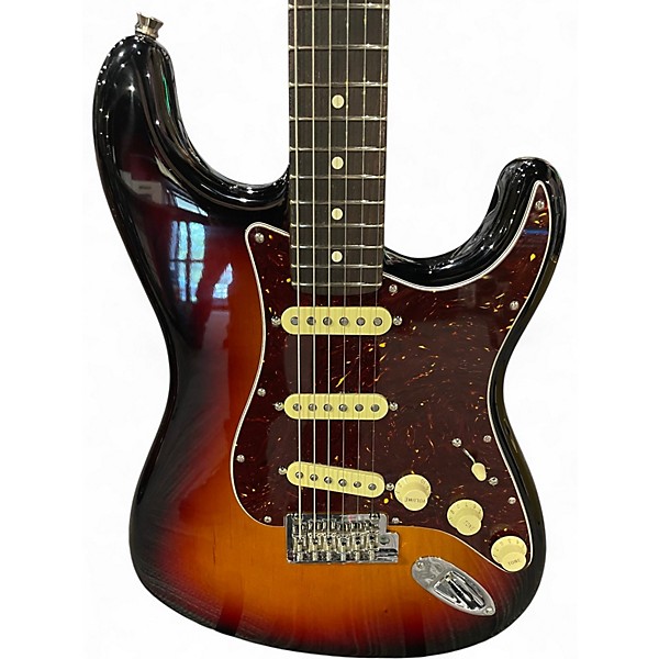 Used Fender American Professional II Stratocaster 2 Color Sunburst Solid Body Electric Guitar