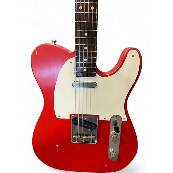 Used Nash Guitars T-63 Red Solid Body Electric Guitar