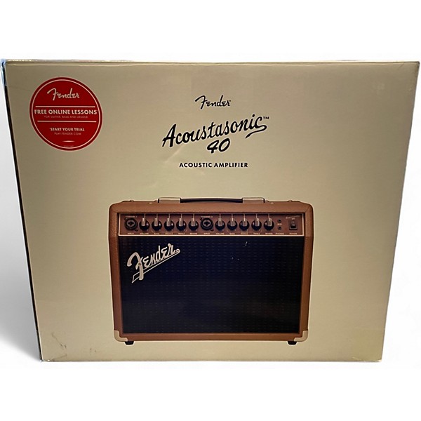 Used Fender Acoustasonic 40 Acoustic Guitar Combo Amp