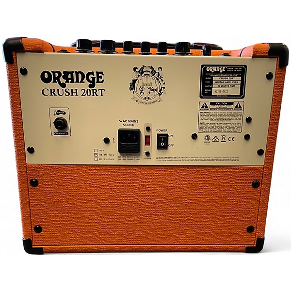 Used Orange Amplifiers Crush 20RT 1x8 20w Guitar Combo Amp