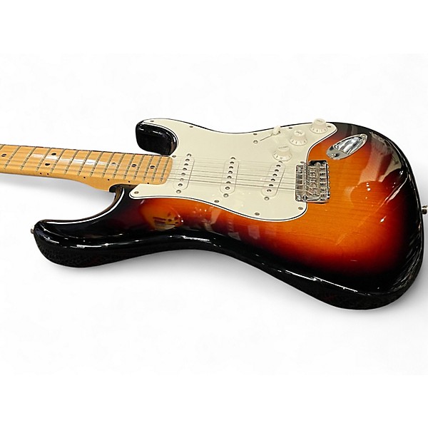 Used 2019 Fender Player Stratocaster 3 Tone Sunburst Solid Body Electric Guitar