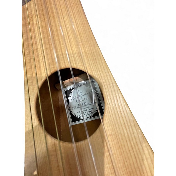 Used Martin GBPC Backpacker Steel String Natural Acoustic Guitar